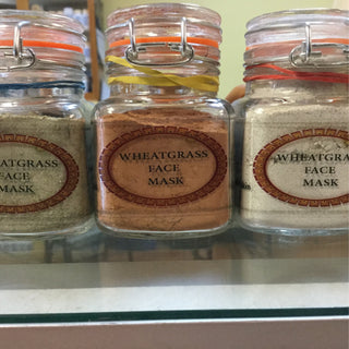 Clay face masks Los jardines de moktezuma