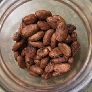 Cacao Beans Raw Whole (Roasted)— 14 grams minimum (14g = 1/2oz)