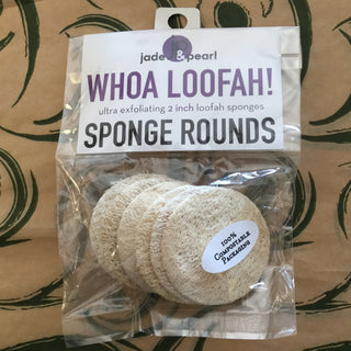 Loofah Sponge Rounds 6pk