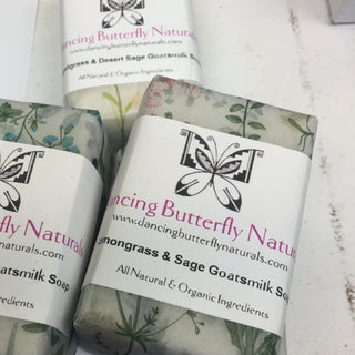Dancing Butterfly Natural Goatsmilk Soap