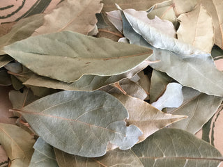 Bay leaf — 14 grams minimum (14g = 1/2oz)
