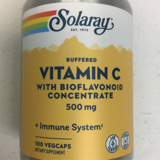 Vitamin C Solaray 500mg 100caps